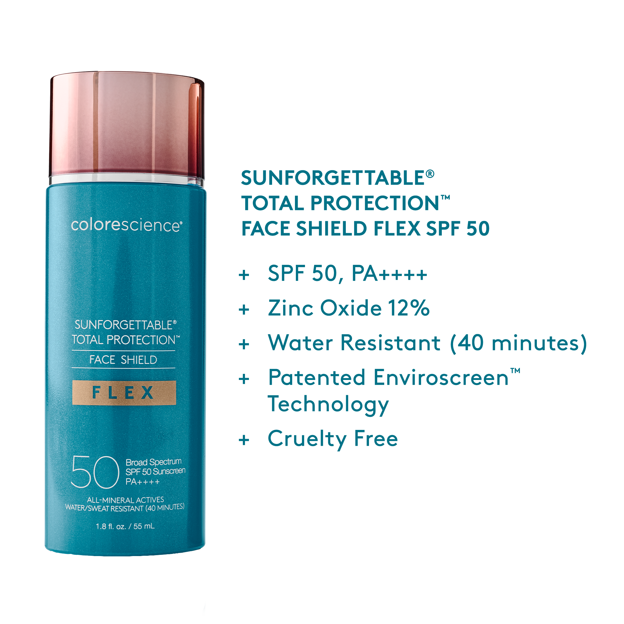 Sunforgettable® Total Protection® Face Shield Flex SPF 50