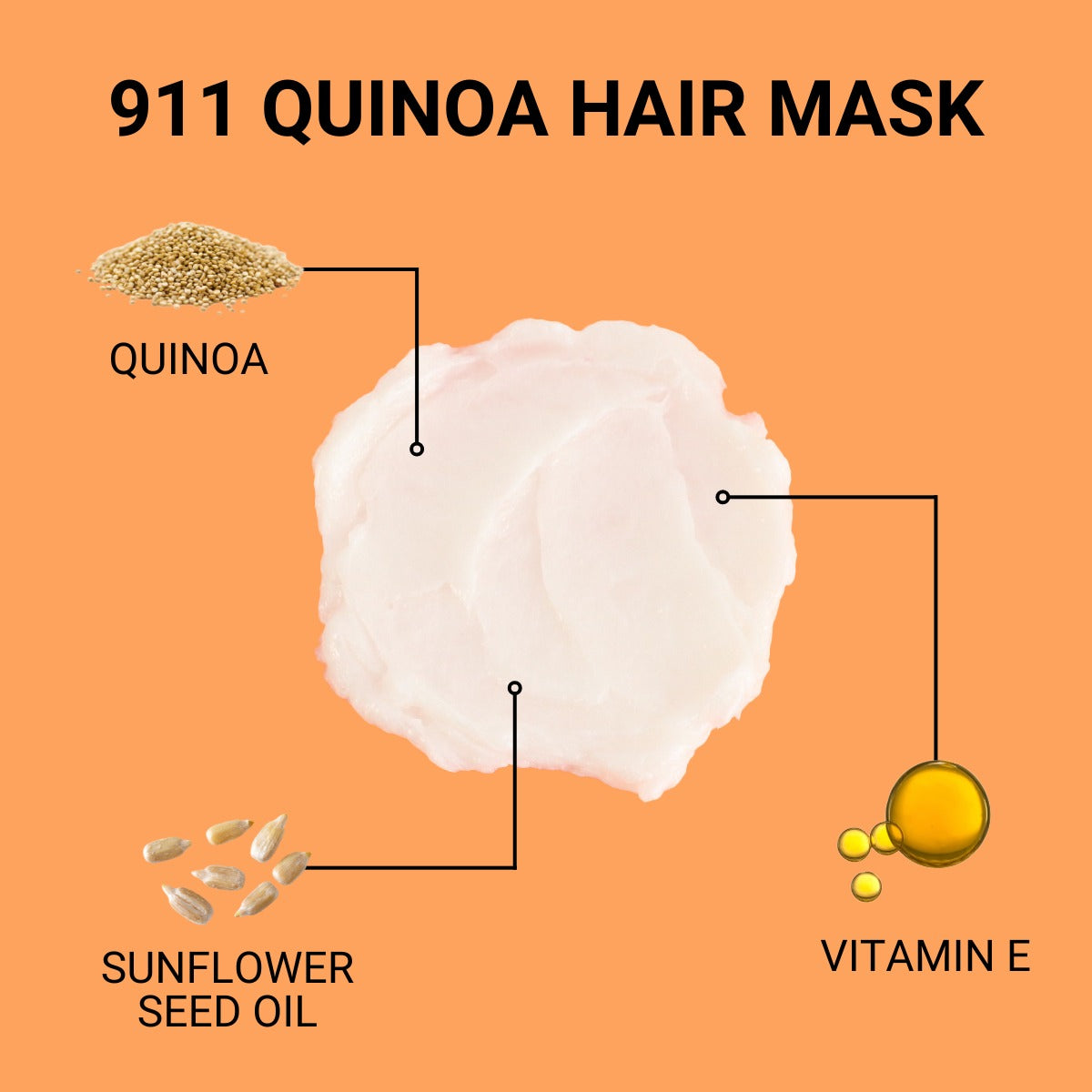 911 Quinoa Hair Mask