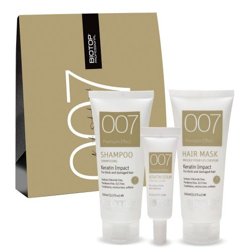 Biotop Professional 007 Keratin Starter Kit 3pk