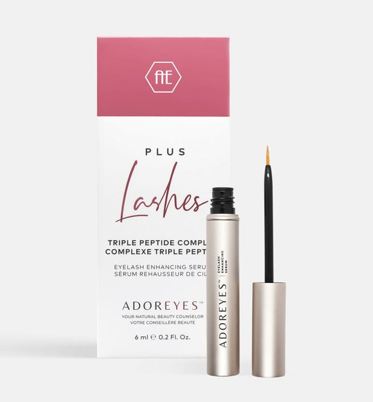 ADOREYES Plus Lashes Eyelash Enhancing Serum with Triple Peptide Complex (6 ml)