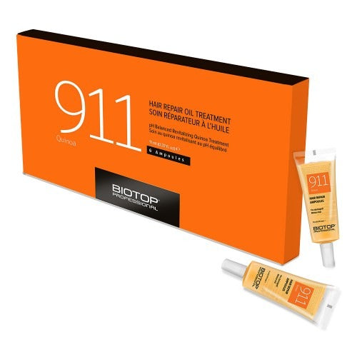 Biotop 911 Quinoa Hair Repair 6 x 11mL Ampoules